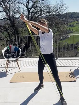 HUMANWERKSTATT | Banda de entrenamiento textil pesada | gelb